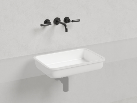 Раковина из искусственного камня S-Stone Salini MAREA 1802209MF 50х40 встраиваемая цвет мультиколор